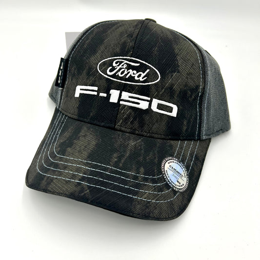 Ford F150 Tech Lines Full Back Cap Charcoal/Black/Blue CF07-8539